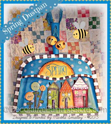 Spring Dust Pan Hanger ePattern - Martha Smalley - PDF DOWNLOAD
